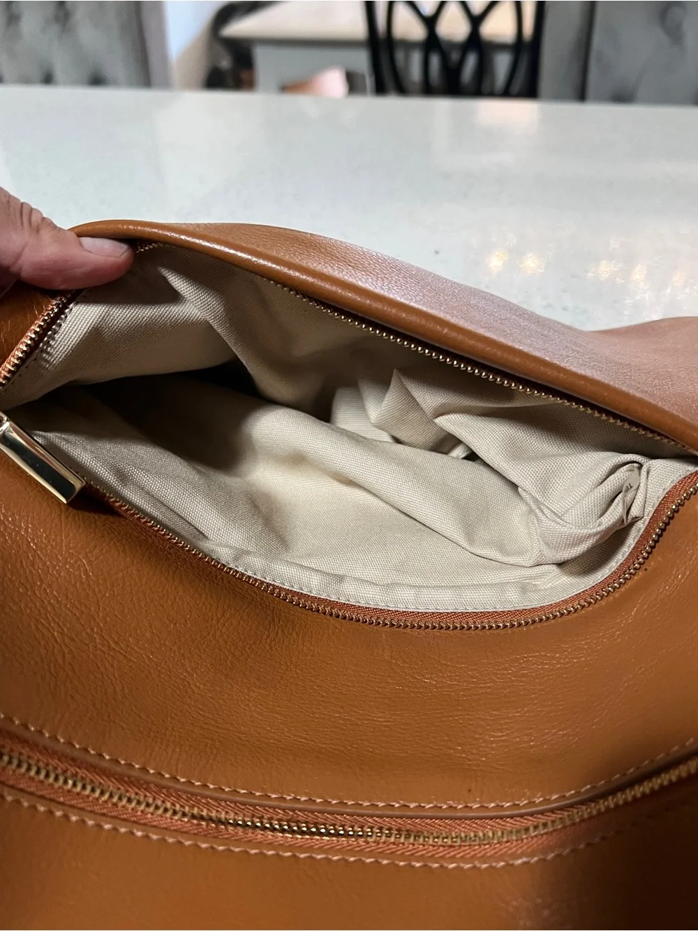 Tory Burch Reva Leather Shoulder Bag